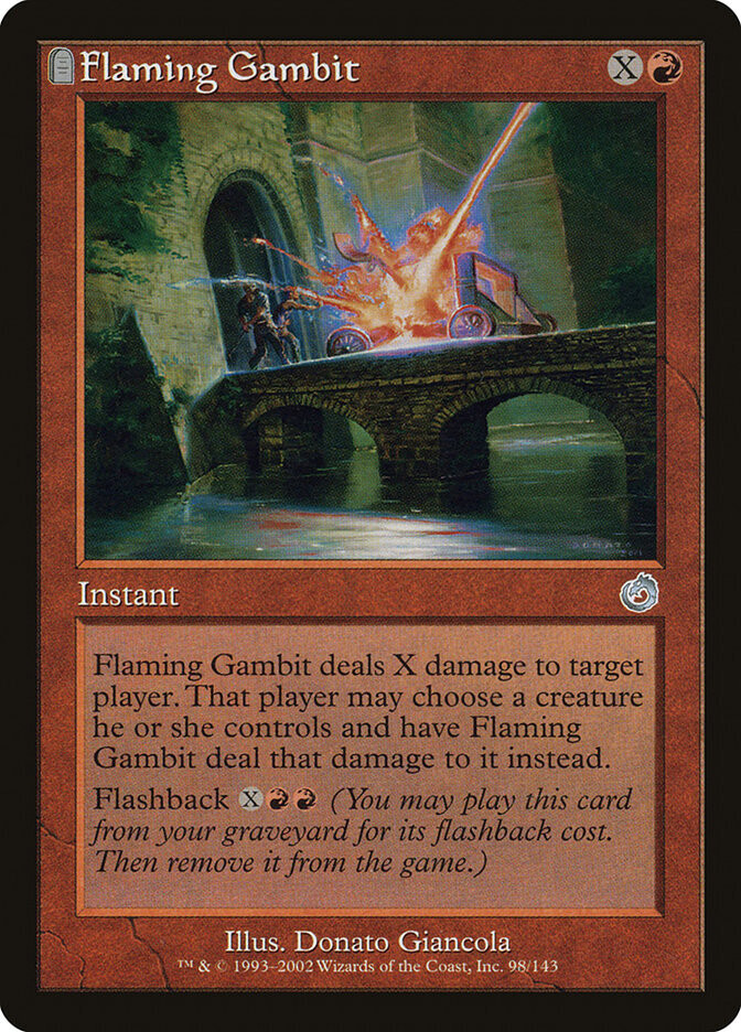 Flaming Gambit - Artist Proof - Torment
