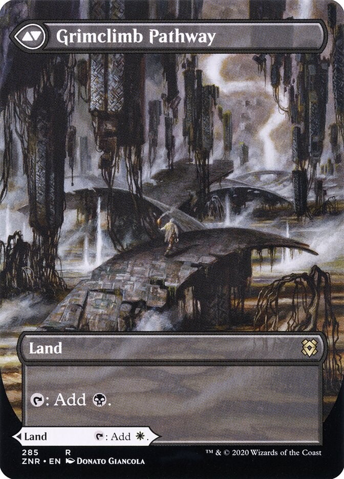 Grimclimb Pathway - Artist Proof - Zendikar Rising