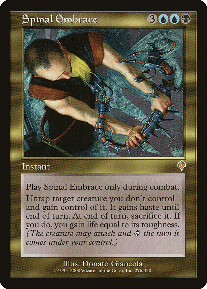 Spinal Embrace - Artist Proof - Invasion
