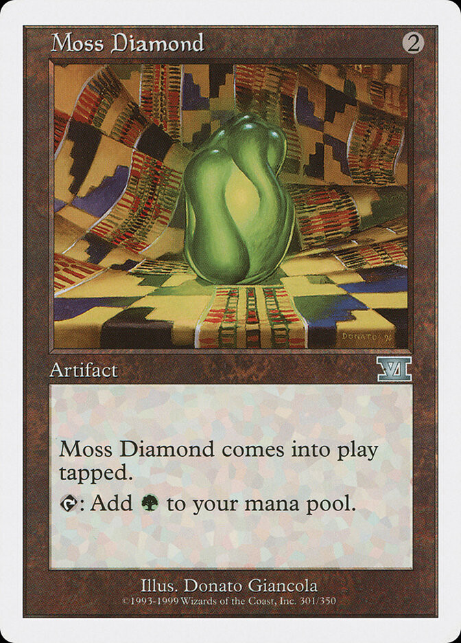 Moss Diamond - Artist Proof - 6th Edition