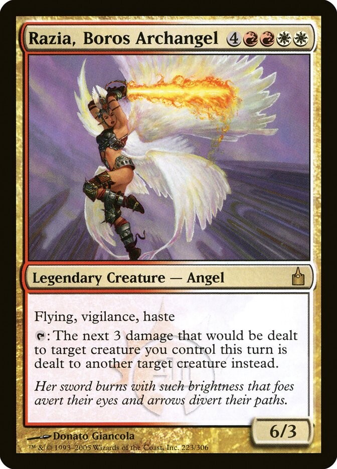 Razia, Boros Archangel - Artist Proof - Ravnica
