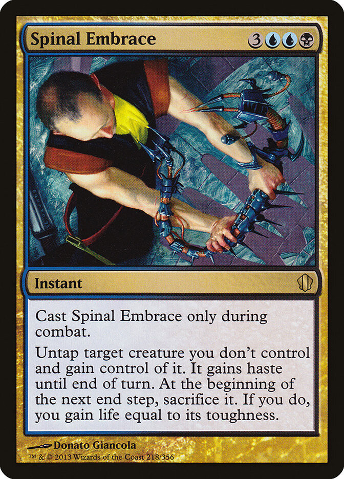 Spinal Embrace - Artist Proof - Commander 2013