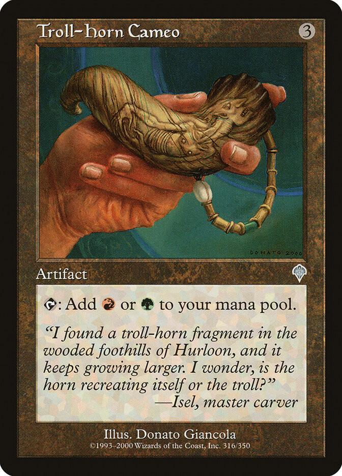 Troll-horn Cameo - Artist Proof - Invasion