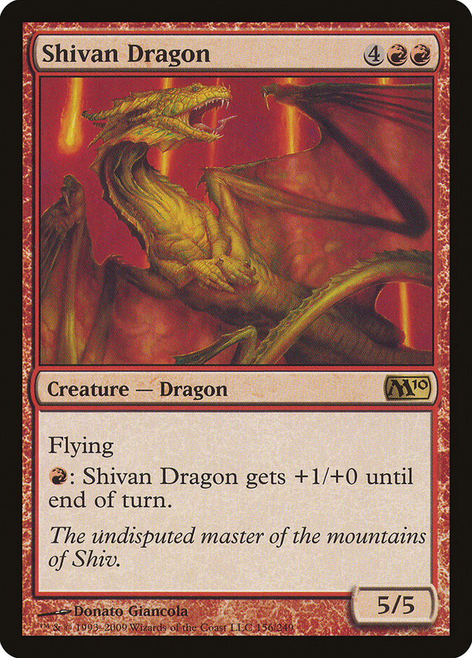 Shivan Dragon - Artist Proof - M10