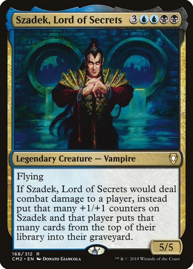 Szadek, Lord of Secrets - Artist Proof - Commander Anthology 2018