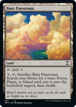 Bant Panorama - Artist Proof - Streets of New Capenna Commander