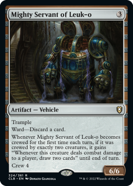 Mighty Servant of Leuk-o - Artist Proof - Adventures in the Forgotten Realms Commander