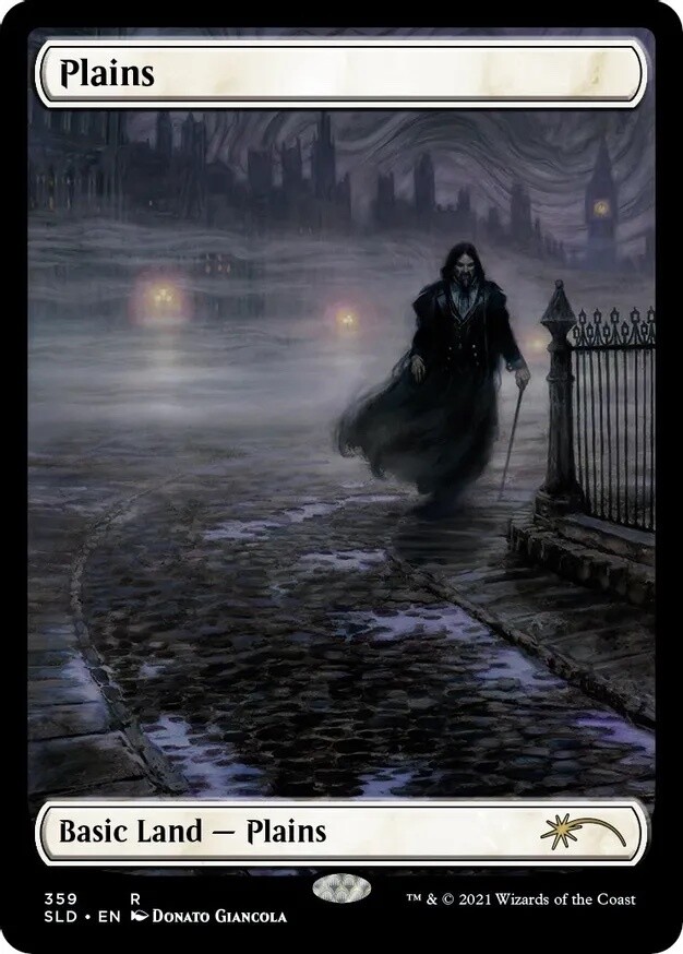 Dracula Lands - Plains - Artist Proof - Foil-Secret Lair Drop