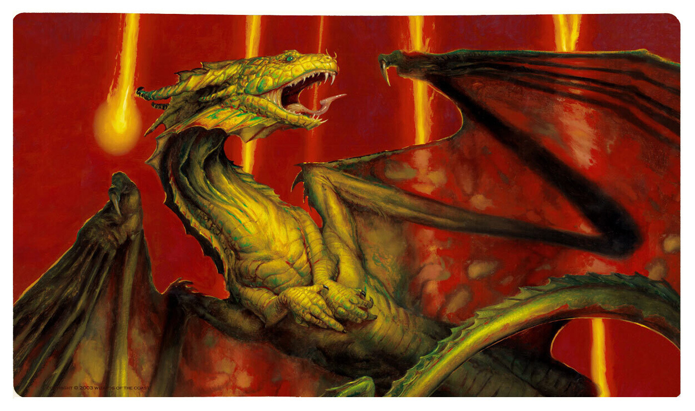 Shivan Dragon- Playmat