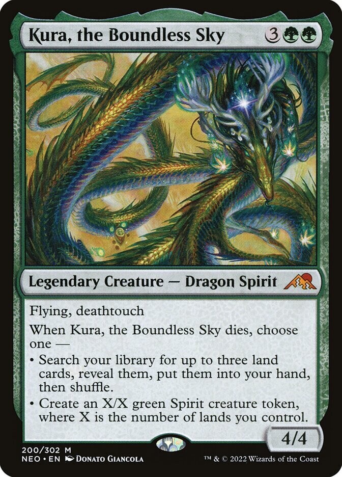 Kura, the Boundless Sky - Artist Proof - Kamigawa Neon Dynasty