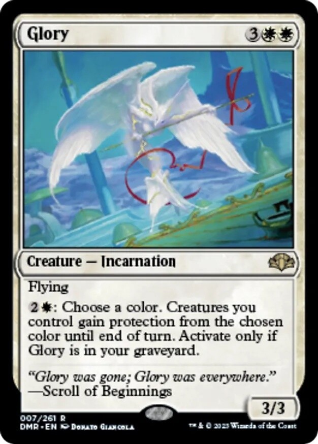 Glory - Artist Proof - Dominaria Remastered