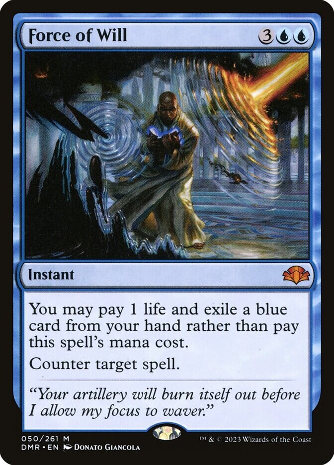 Force of Will - Artist Proof - Dominaria Remastered