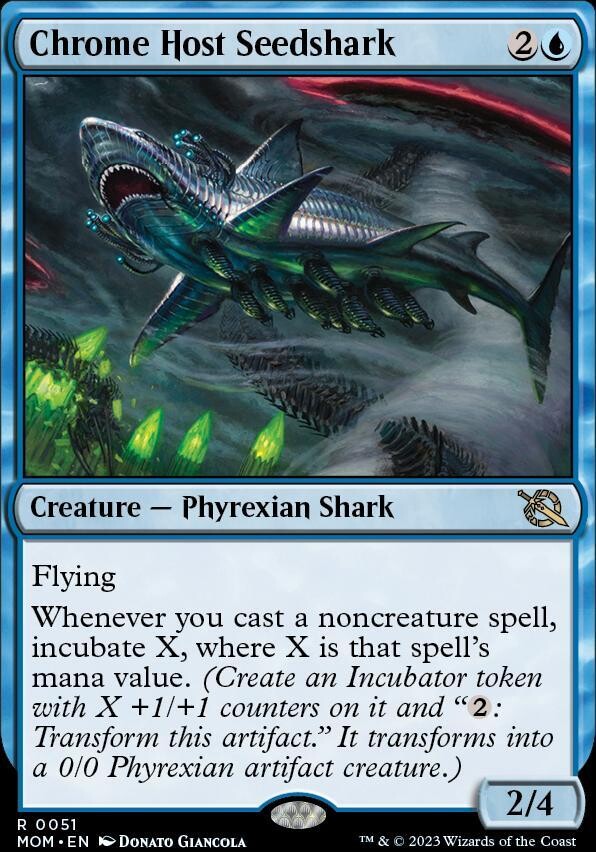 Chrome Host Seedshark - Artist Proof - March of the Machine