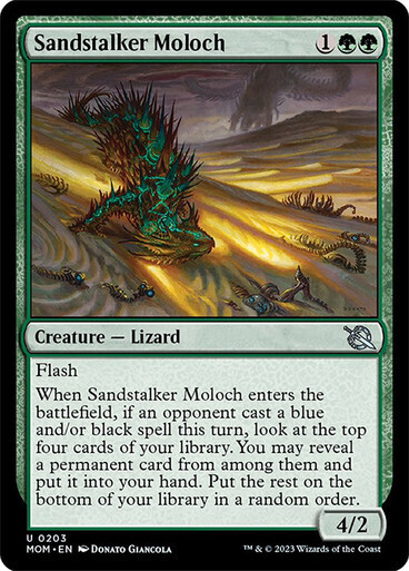 Sandstalker Moloch - Artist Proof - March of the Machine