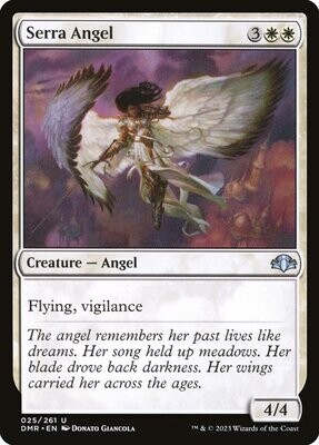 Serra Angel - Artist Proof - Dominaria Remastered