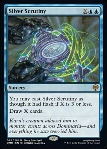 Silver Scrutiny - Artist Proof - Dominaria United