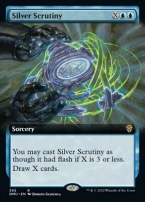 Silver Scrutiny - Artist Proof - Dominaria United-Extended Art