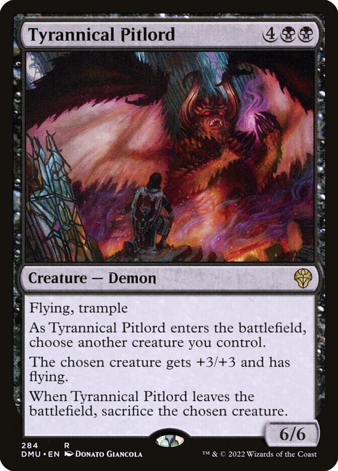 Tyrannical Pitlord - Artist Proof - Dominaria United