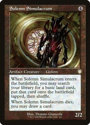 Solemn Simulacrum- Artist Proof - The Brothers&#39; War Commander