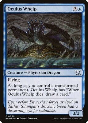 Oculus Whelp - Artist Proof - Phyrexia: March of the Machine