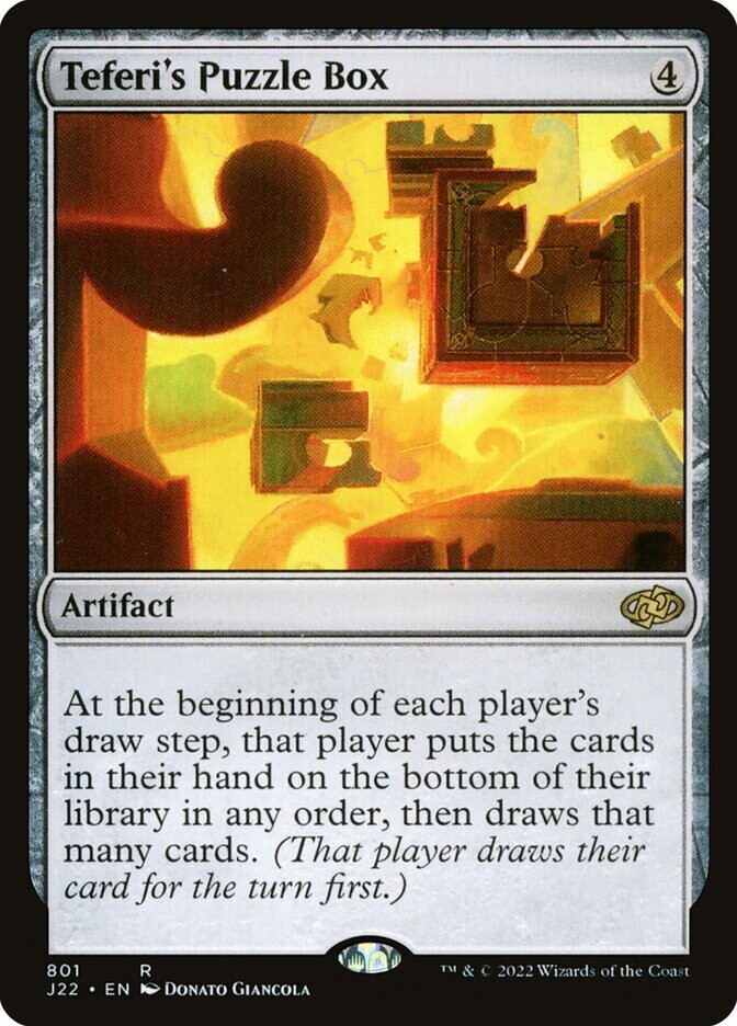 Teferi&#39;s Puzzle Box - Artist Proof - Jumpstart 2022