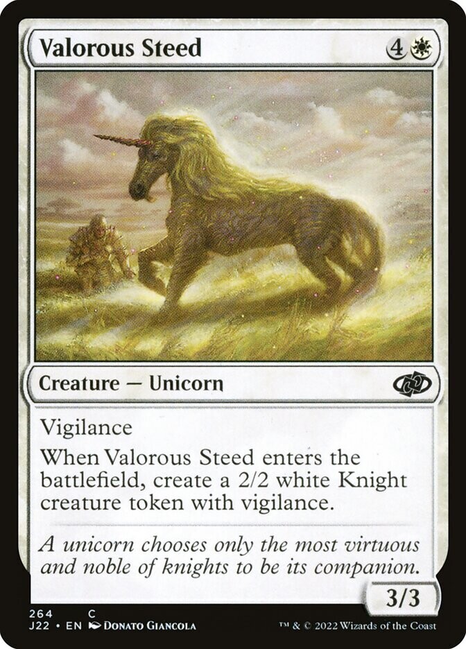 Valorous Steed- Artist Proof - Jumpstart 2022