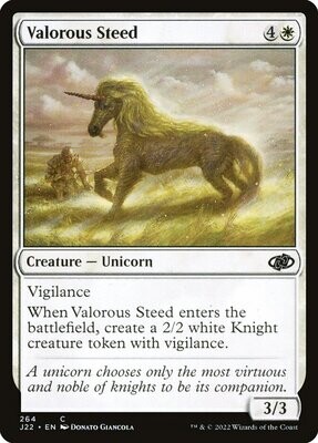 Valorous Steed- Artist Proof - Jumpstart 2022