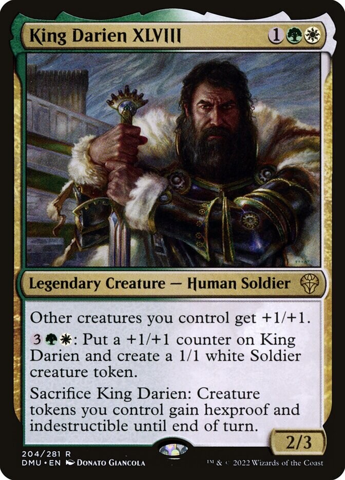King Darien XLVIII - Artist Proof - Dominaria United