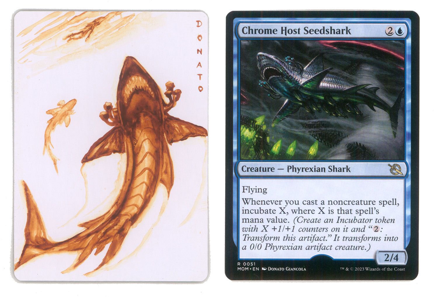 Magic Proof Micro Painting - Chrome Host Seedshark
