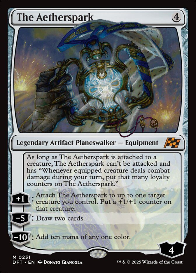 The Aetherspark - Artist Proof - Aetherdrift