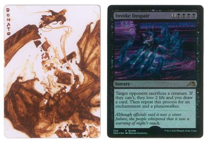 Magic Proof Micro Painting - FOIL - Invoke Despair
