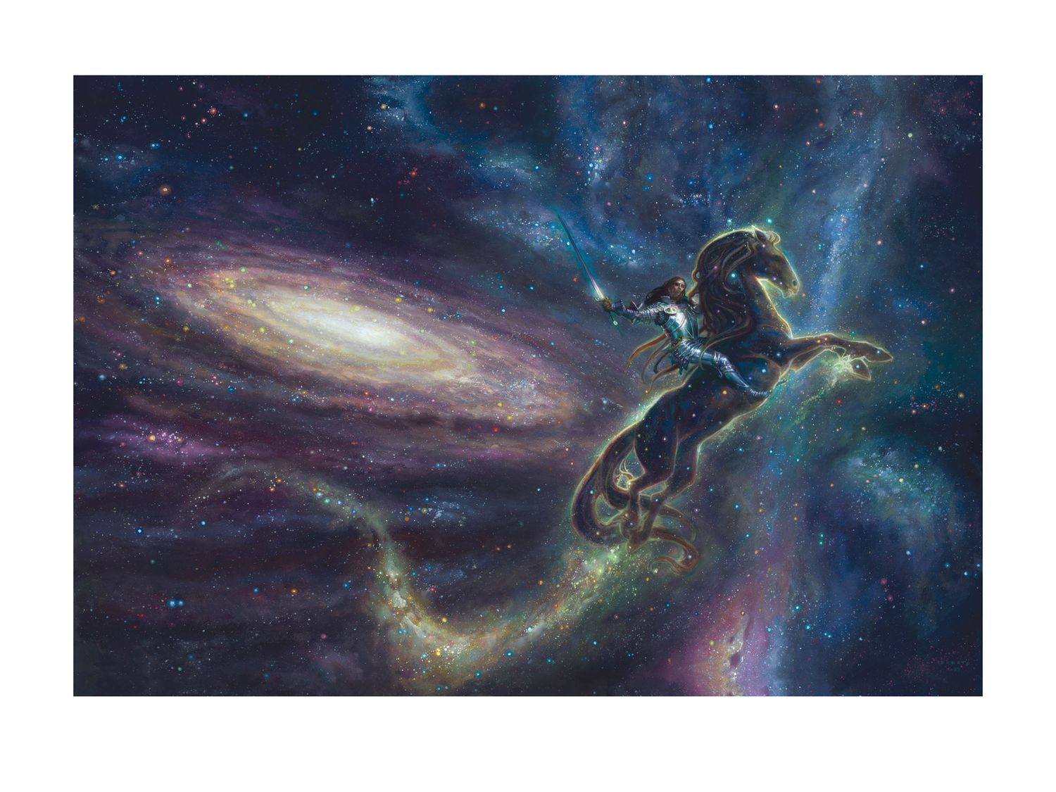 Falling in a Sea of Stars