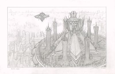 Techtria Citadel - concept art