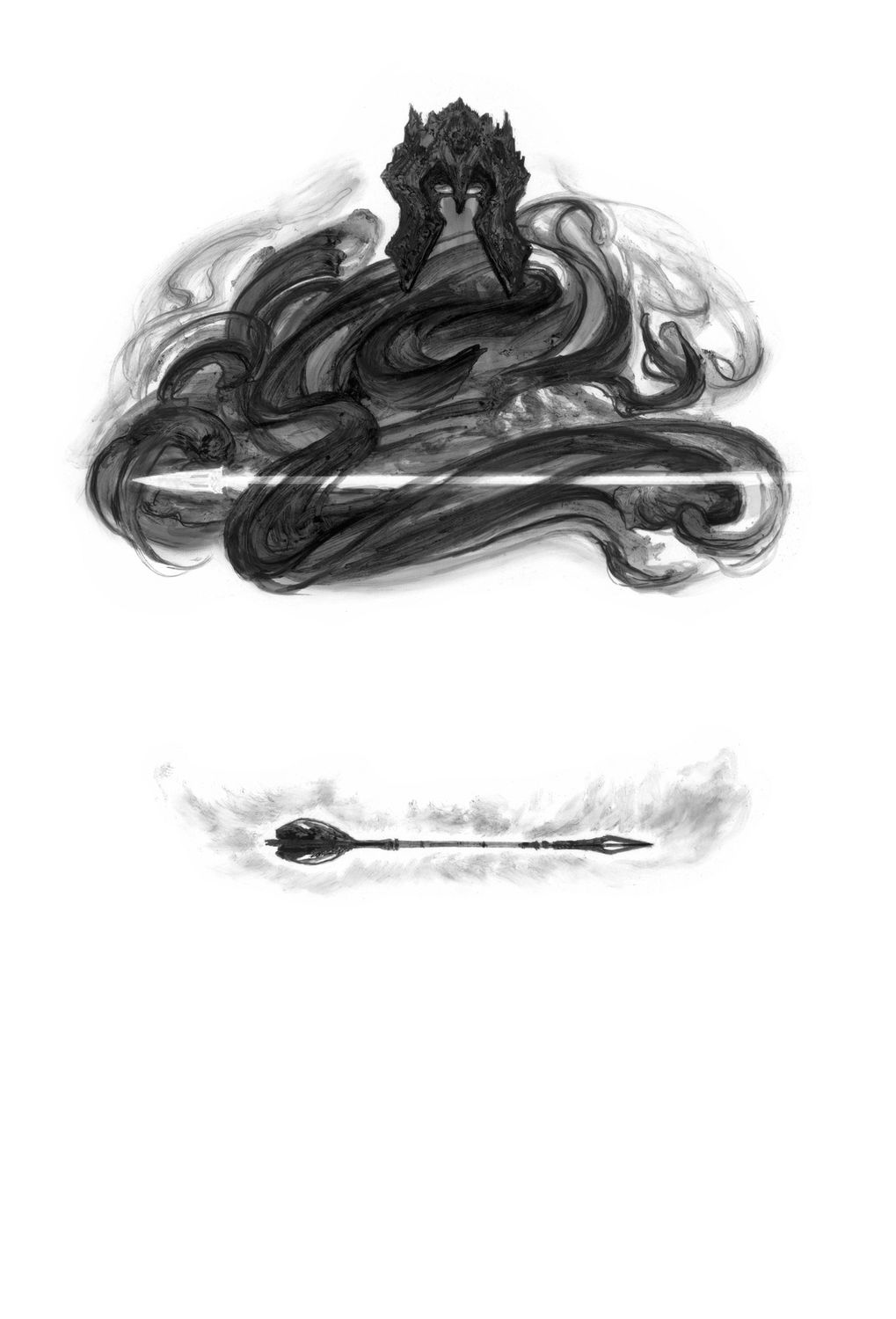 Elegy for Darkness - Signature page illustration