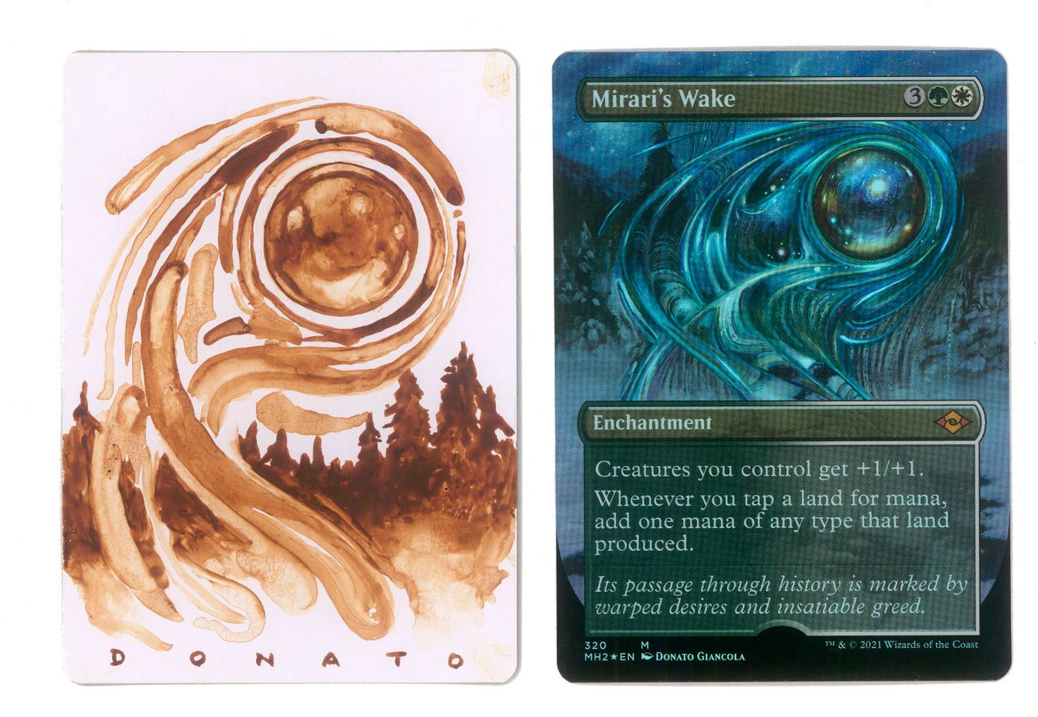 Magic Proof Micro Painting - Mirari&#39;s Wake
