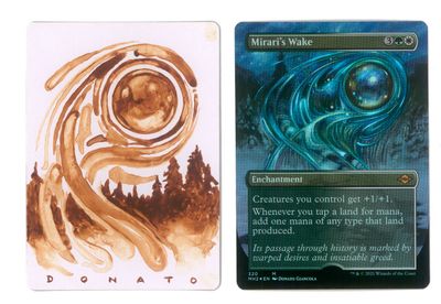 Magic Proof Micro Painting - Mirari&#39;s Wake
