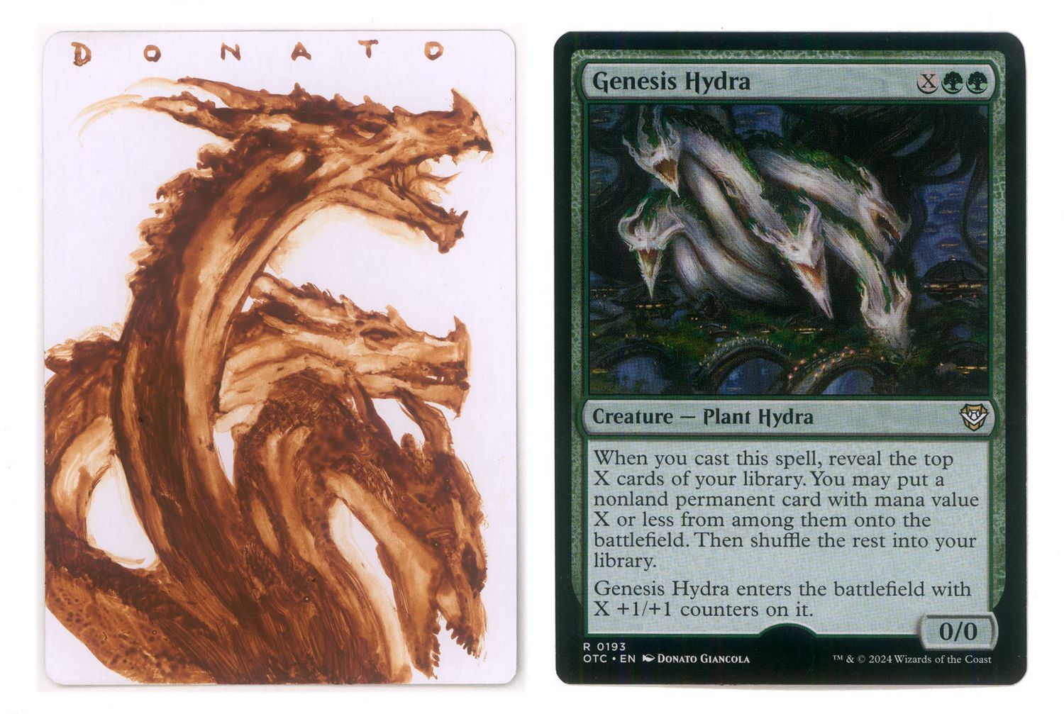 Magic Proof Micro Painting - Genesis Hydra