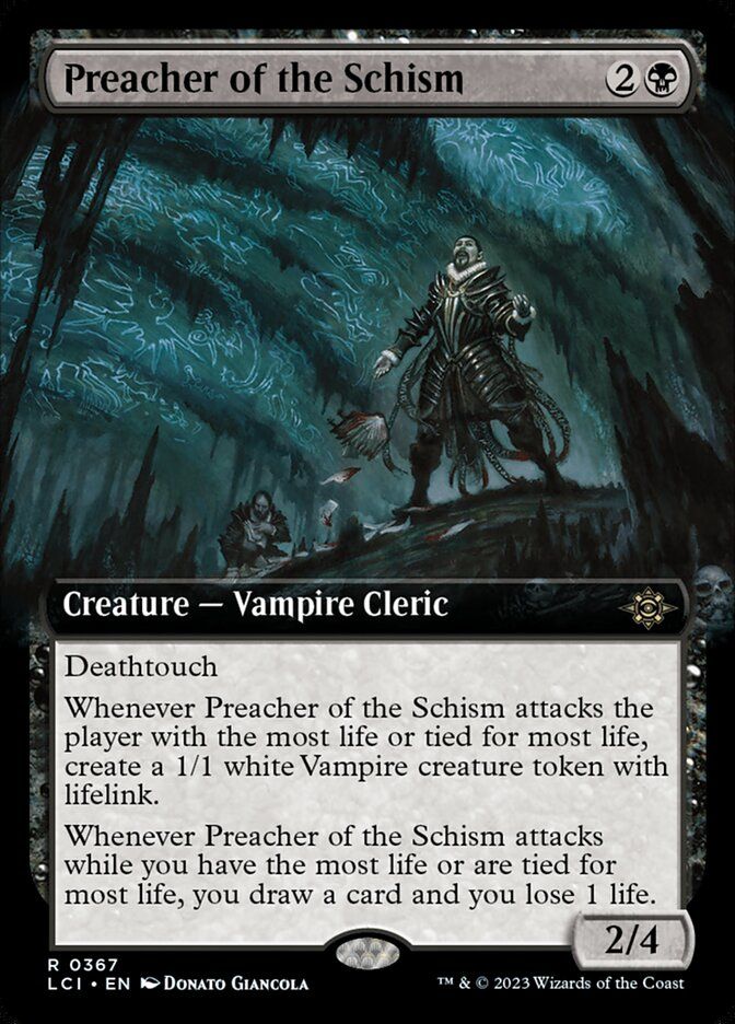 Preacher of the Schism - Artist Proof - extended art - Lost Caverns of Ixalan