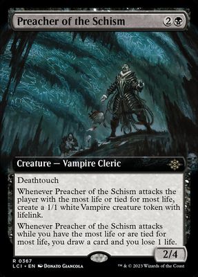 Preacher of the Schism - Artist Proof - extended art - Lost Caverns of Ixalan