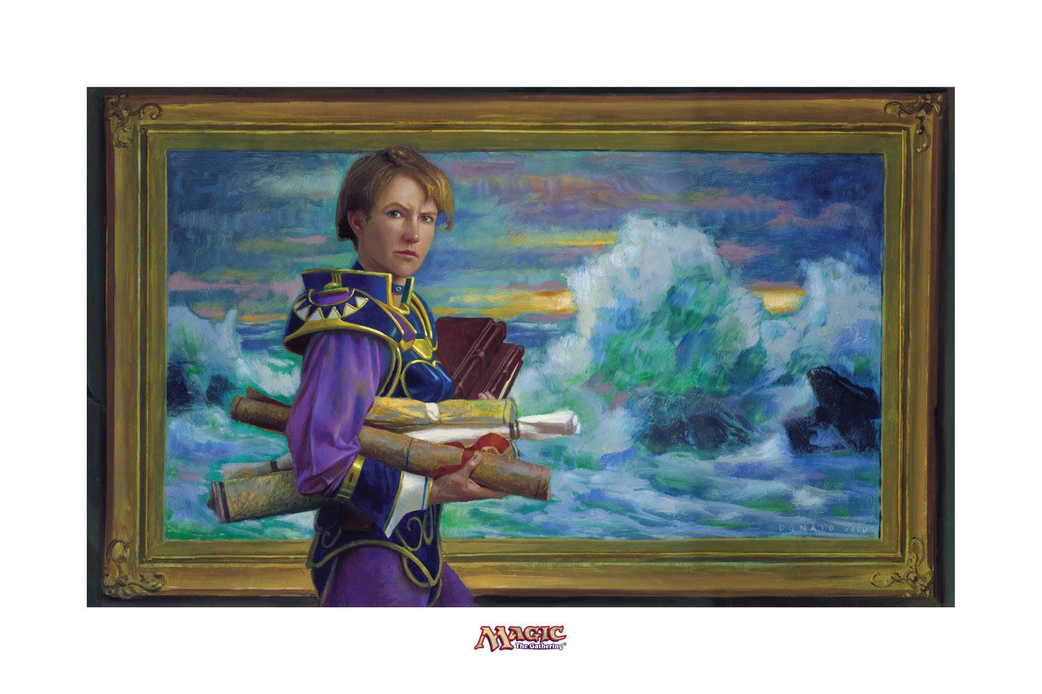 Archivist - Canvas Giclee