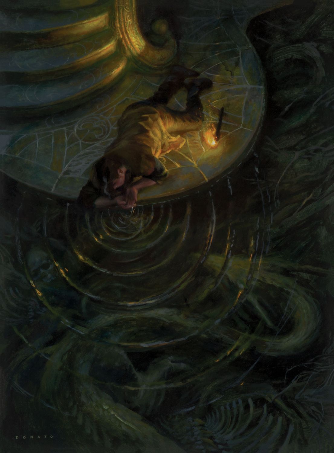 Pool of Three Depths - To Green Angel Tower