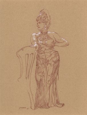 Life Drawing-2025-Kayleigh-MadameX