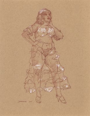 Life Drawing-2025-Jackrabbit-skirt