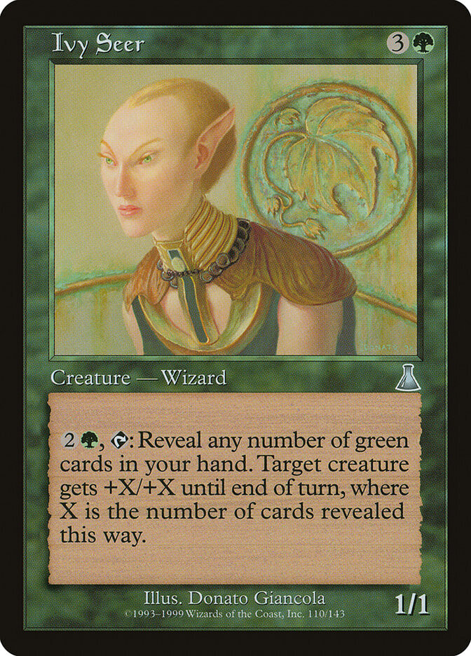 Ivy Seer - Artist Proof - Urza's Destiny