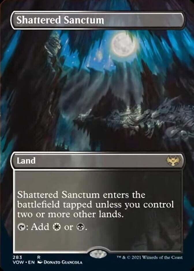 Shattered Sanctum - Artist Proof - Innistrad - Crimson Vow