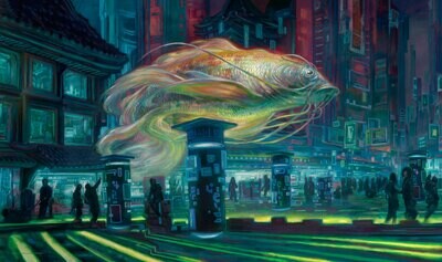 Skyswimmer Koi- Playmat