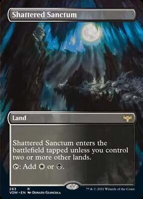 Shattered Sanctum - Artist Proof - Innistrad - Crimson Vow - FOIL