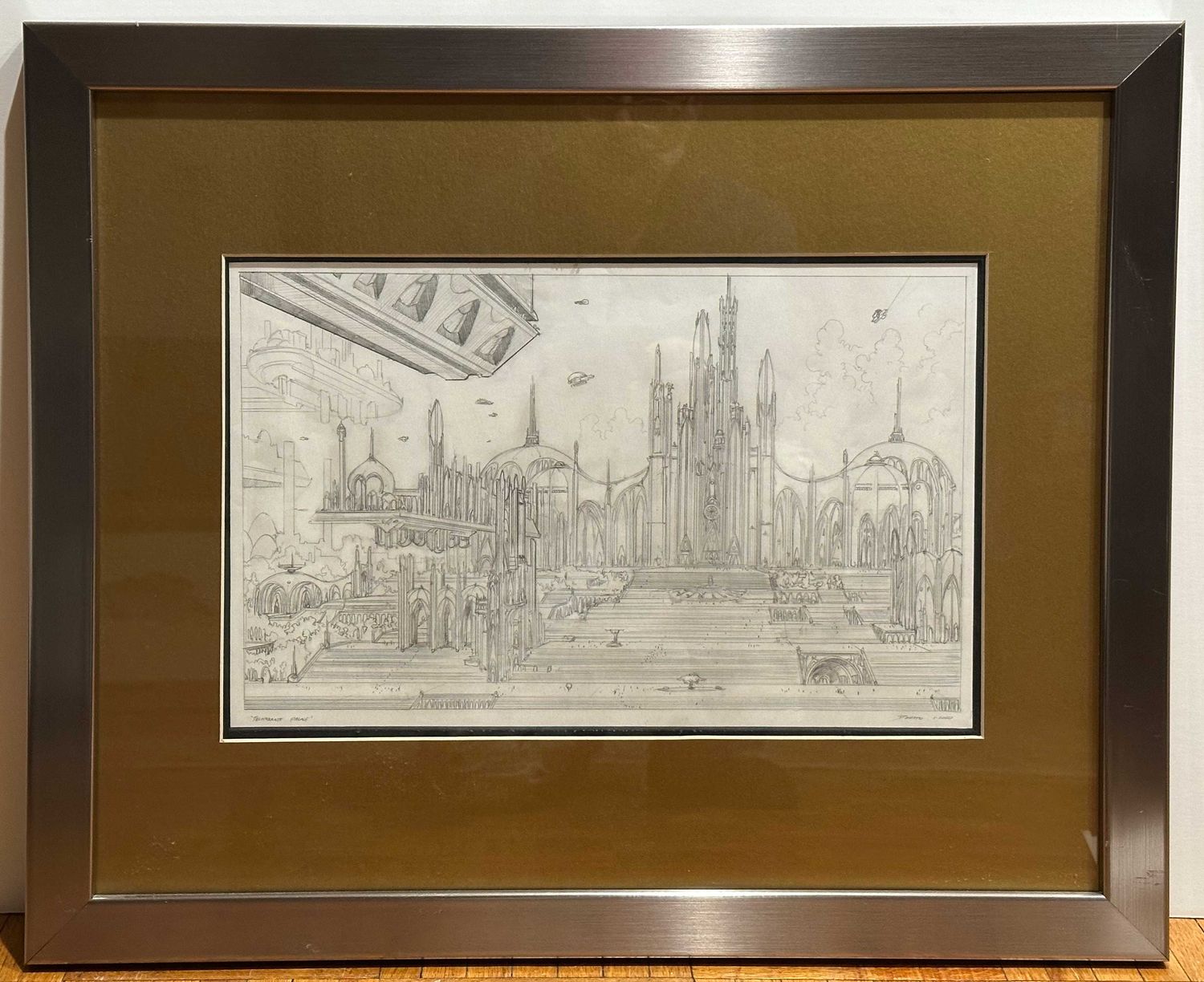 Technocrat Palace -Tectria- preliminary drawing