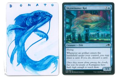 Magic Proof Micro Painting - Skyswimmer Koi