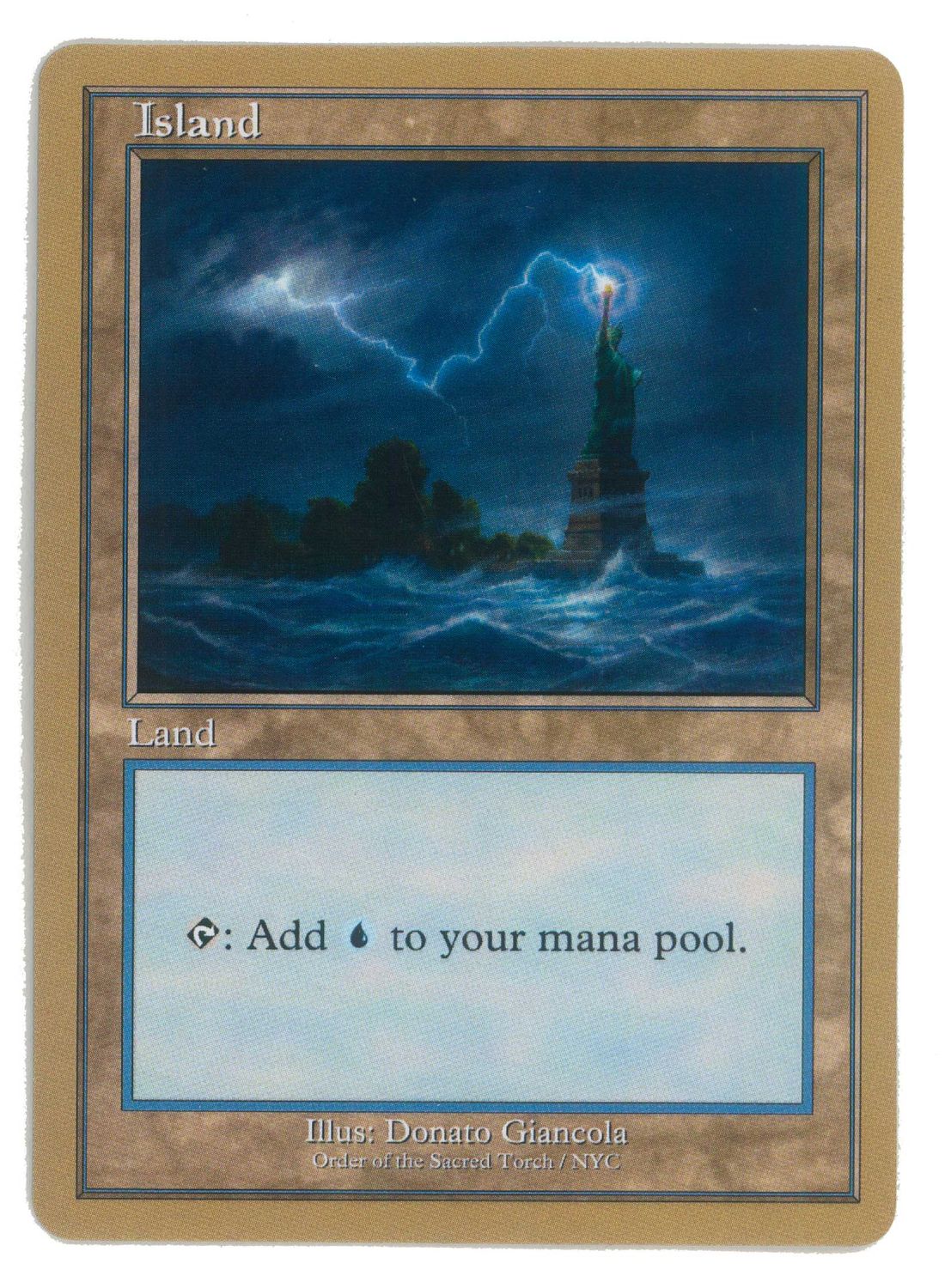 New York City Lands - Artist Proof Set - gold border - text